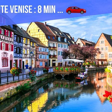Le Red St Leon : Lit Queen Size * Wifi * Ideal Couple Колмар Екстериор снимка