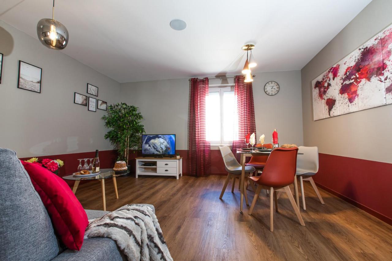 Le Red St Leon : Lit Queen Size * Wifi * Ideal Couple Колмар Екстериор снимка