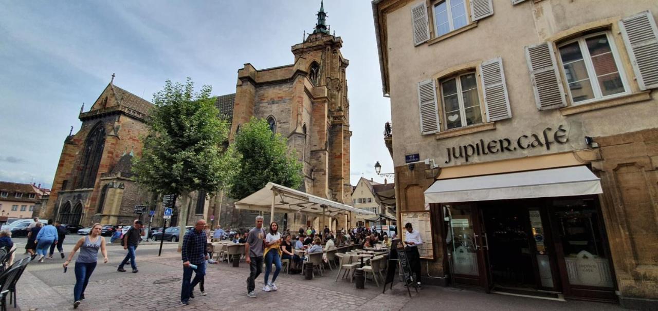 Le Red St Leon : Lit Queen Size * Wifi * Ideal Couple Колмар Екстериор снимка